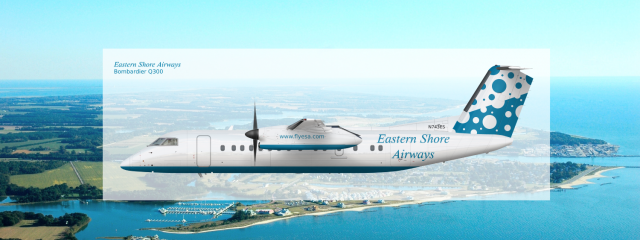 Eastern Shore Airways Q300