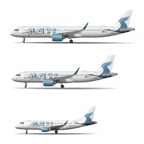 Air Koryo Concept Livery Fleet