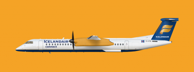 Icelandair connect Q400