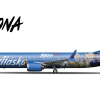 Alaska 737 Max 9 Nimona