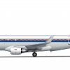 SkyWest E175 Retro