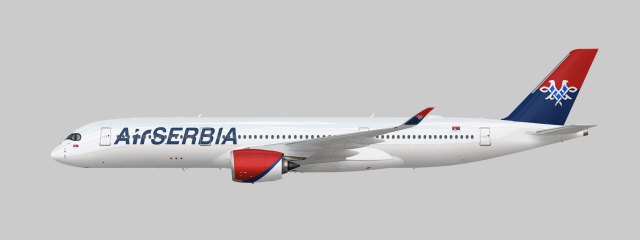 AirSerbia Airbus A350-900