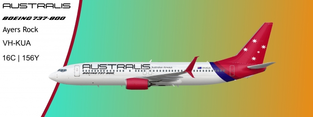 Australis Australian Airways 737-800 | 2018