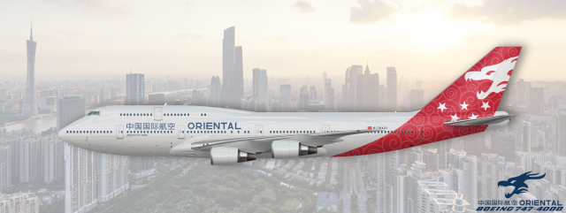 Oriental B747-400D Oriental B747-400D
