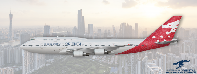 Oriental B747-400D