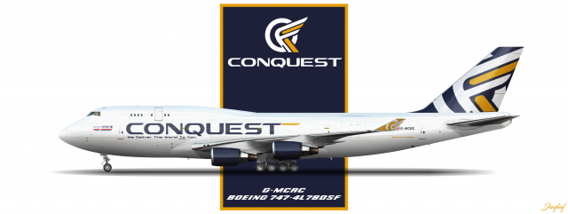 Conquest B747 400BDSF