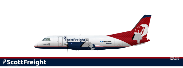 ScottFreight SAAB-340BF 2010-Present
