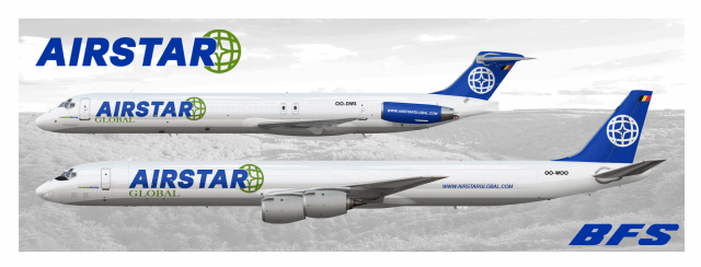 Airstar Global Converted Freighter Poster