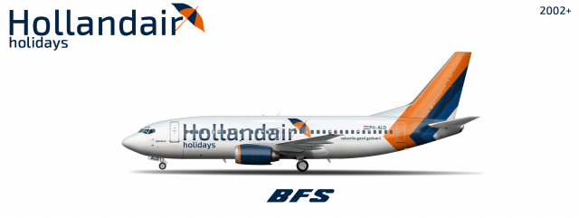 Hollandair Holidays Boeing 737-300 (2002+)
