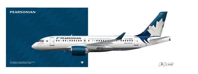 Pearsonian | Airbus A220-100 | Edmonton