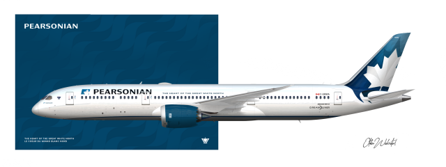 Pearsonian | Boeing 787-9 | Burnaby