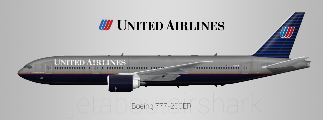 United 777-200ER (1993-2004)