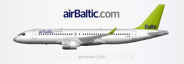 airBaltic Bombardier CS300