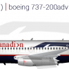 Canadian Airlines 737-200 Proud Wings