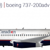 Canadian Airlines 737-200 (Updated)