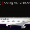Canadian Airlines 737-200 Old Colors