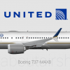 United Airlines 737 MAX-8