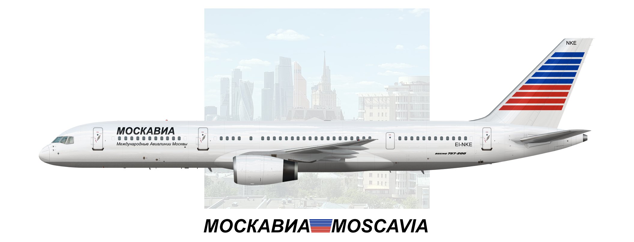 ラーケイクスページ WestJet Boeing 757-200 POSKY for FSX