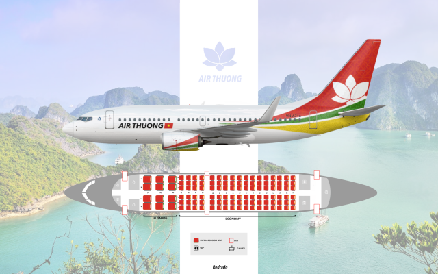 Air Thuong 737-700 and Seat Map