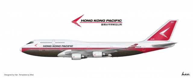 Hong Kong Pacific Boeing 747-400 (1969-1994)