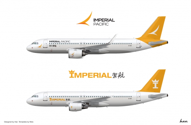 Imperial Pacific A320-200 / A320NEO Livery