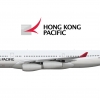 Hong Kong Pacific Airbus A340-200 Livery (1994-2014)