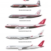 Hong Kong Pacific Livery Evolution