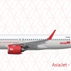 AsiaJet - Value Aviation Group A320NEO Hybrid Livery