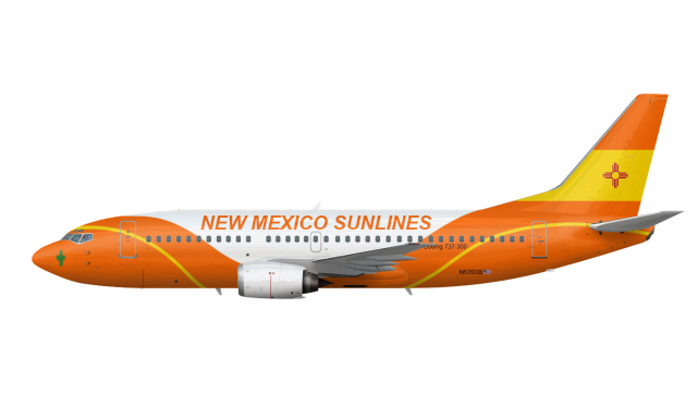 New Mexico Sunlines - Fastball's Experimental Liveries - Gallery - Airline  Empires