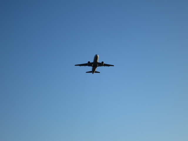 A320 taking off at KDCA