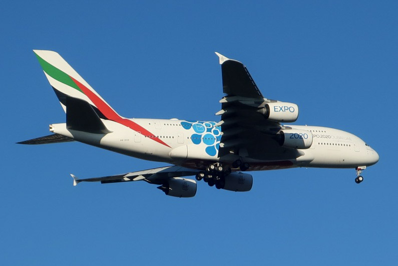 Emirates Expo Blue A380 - Real World Photography - Gallery Emirates Expo Blue A380 - Real World Photography - Gallery