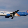 Allegiant A320 Landing in Richmond