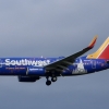 Southwest 737 ¨Disney 50 Years¨ Landing in Richmond