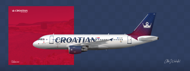 Croatian | "Nikola Tesla" | Airbus A319-100 Croatian | "Nikola Tesla" | Airbus A319-100