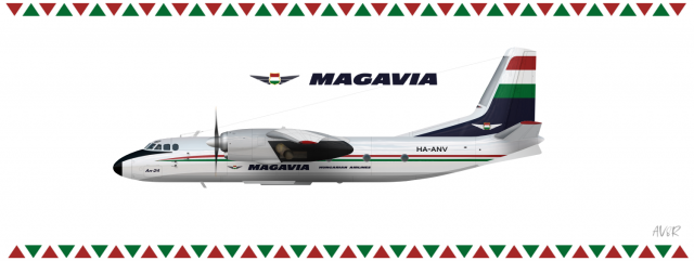 Magavia | 1983-1990 | Antonov An-24