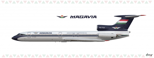 Magavia | 1967-1983 | Tupolev Tu-154B