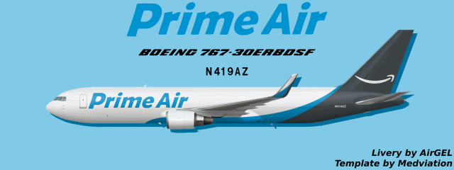 Amazon Prime Air Boeing 767-300ERBDSF