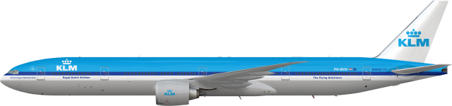 KLM Retro Boeing 777-300ER