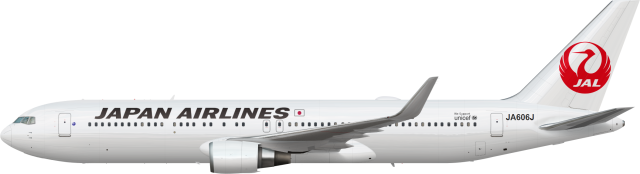 Japan Airlines Boeing 767-300ER Japan Airlines Boeing 767-300ER