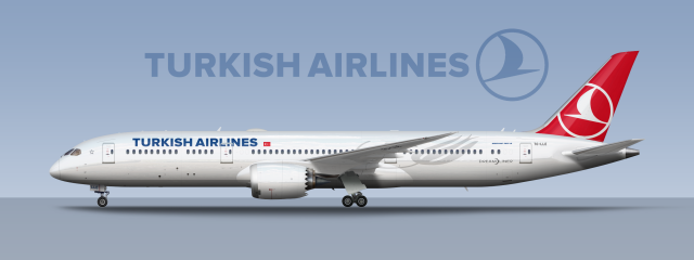 Turkish Airlines Boeing 787-9 TC-LLE