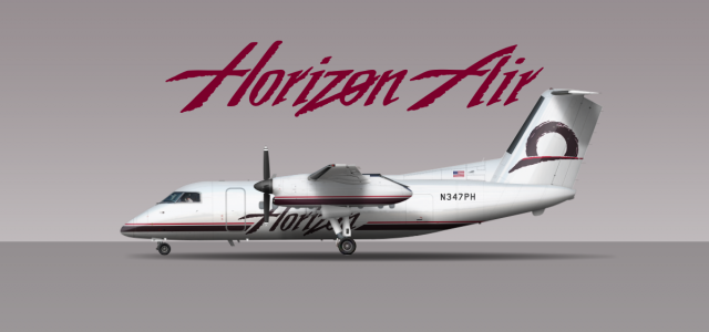 Horizon Air De Havilland Canada DHC-8-200 N347PH
