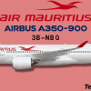 Air Mauritius Airbus A350-900 3B-NBQ