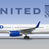 United Boeing 757-300 N75861