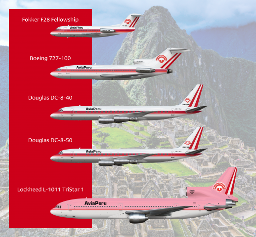Jet fleet in 1978 Jet fleet in 1978