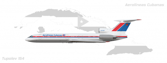 商談品‼️CUBANA Tupolev Tu-154 CU-T1756 商談品‼️CUBANA Tupolev Tu-154 CU-T1756 File:Tupolev Tu-154M