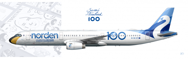 2017 | Airbus A321-231 | Finnish Centenary