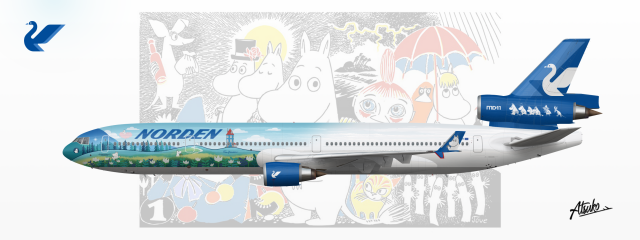 2010 | McDonnell Douglas MD-11ER | Moominvalley Express