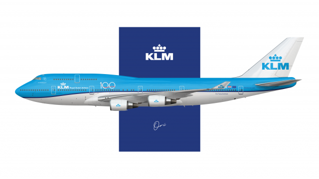 KLM Royal Dutch Airlines Boeing 747-400 PH-BFN
