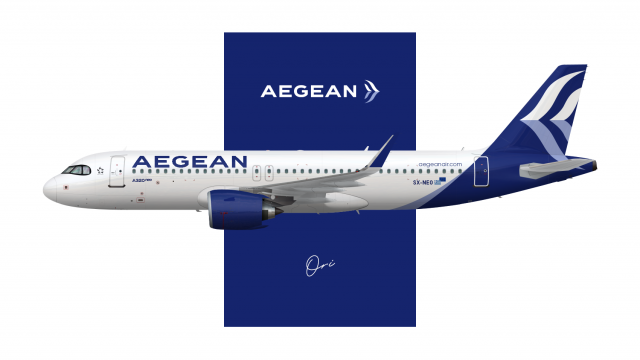Aegean Airlines Airbus A320neo SX-NEO