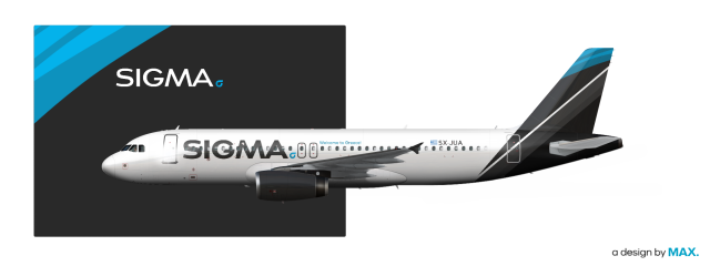 SIGMA | Airbus A320 | SX-JUA | 2020 +